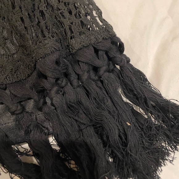 Lovestitch crochet boho style dress Black/size M NWT - Picture 7 of 7